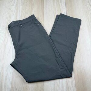 Olivers Men’s Gray Stretch Flat Front Outdoor Performance Golf Chino Pants Sz 38